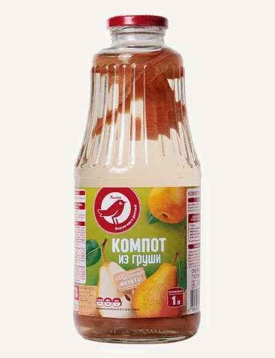 Компот из груши под СТМ сети Ашан
