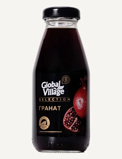 Гранатовый сок восстановленный под СТМ Global Village (X5 Retail Group)